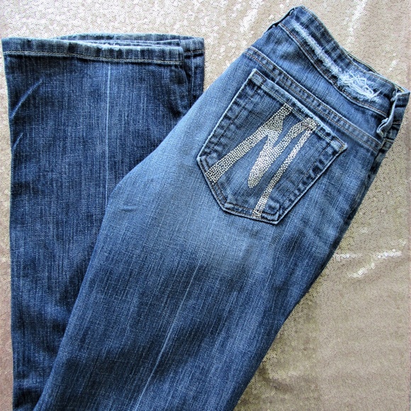 Marciano Size 28 distressed and embellished jeans - Picture 1 of 6